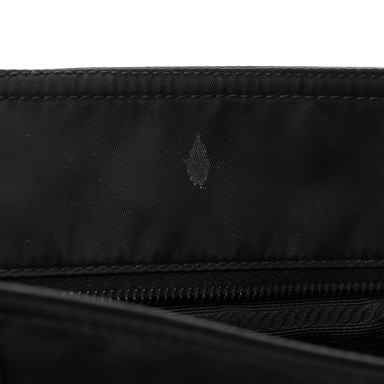 Prada Tessuto Nylon Saffiano Tote Black 14 of 15