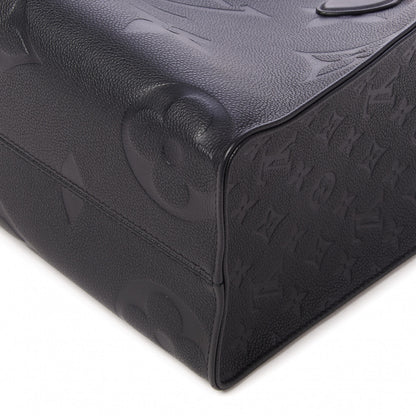 Louis Vuitton Empreinte Monogram Giant Onthego MM Black 5 of 8