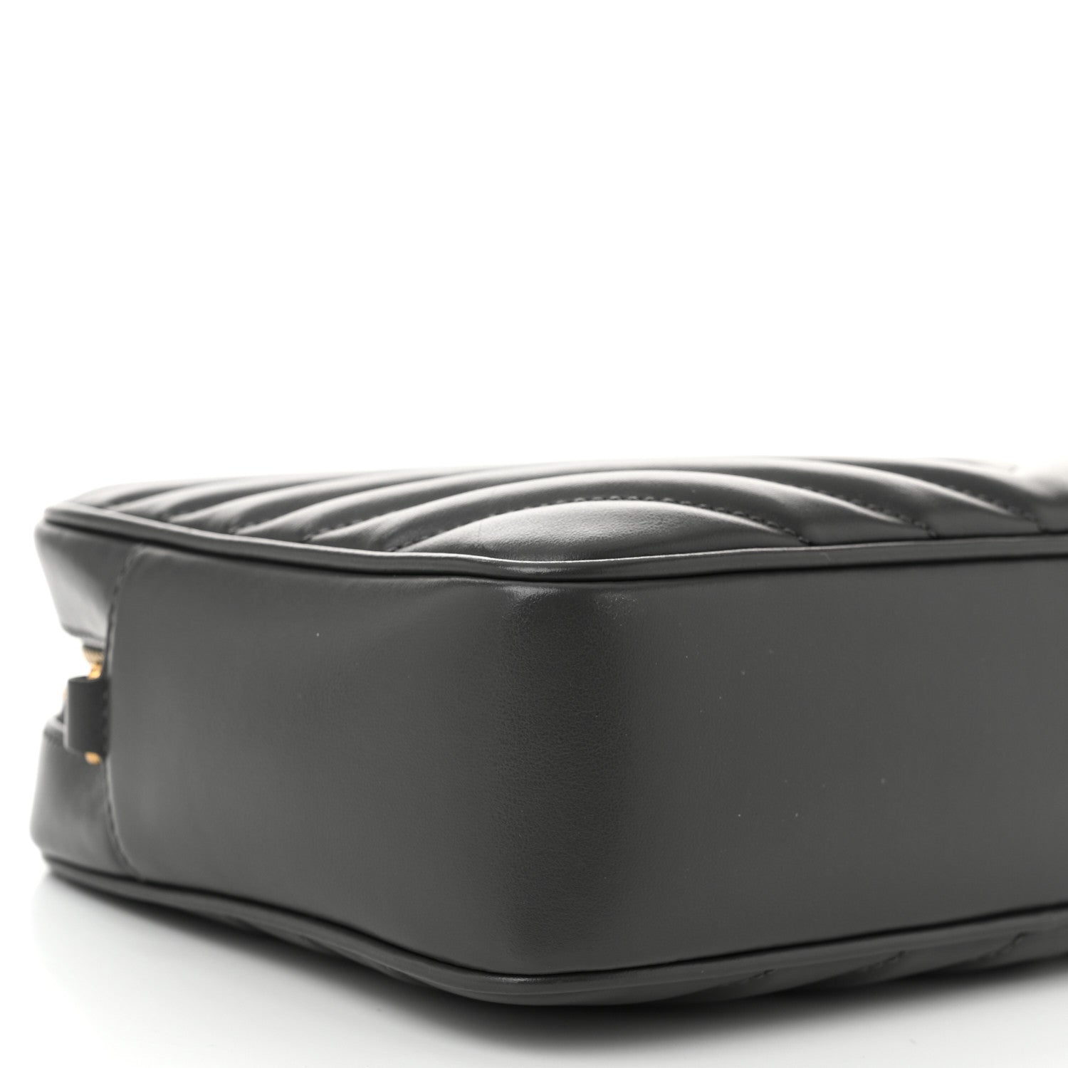 Saint Laurent Calfskin Matelasse Monogram Lou Camera Bag Storm 9 of 10