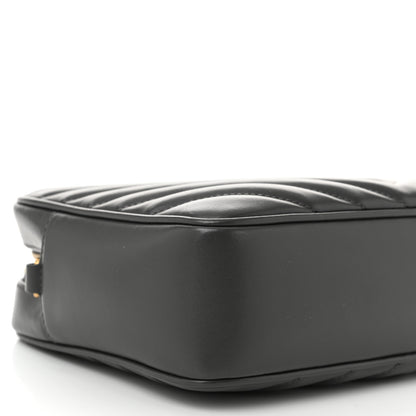 Saint Laurent Calfskin Matelasse Monogram Lou Camera Bag Storm 9 of 10