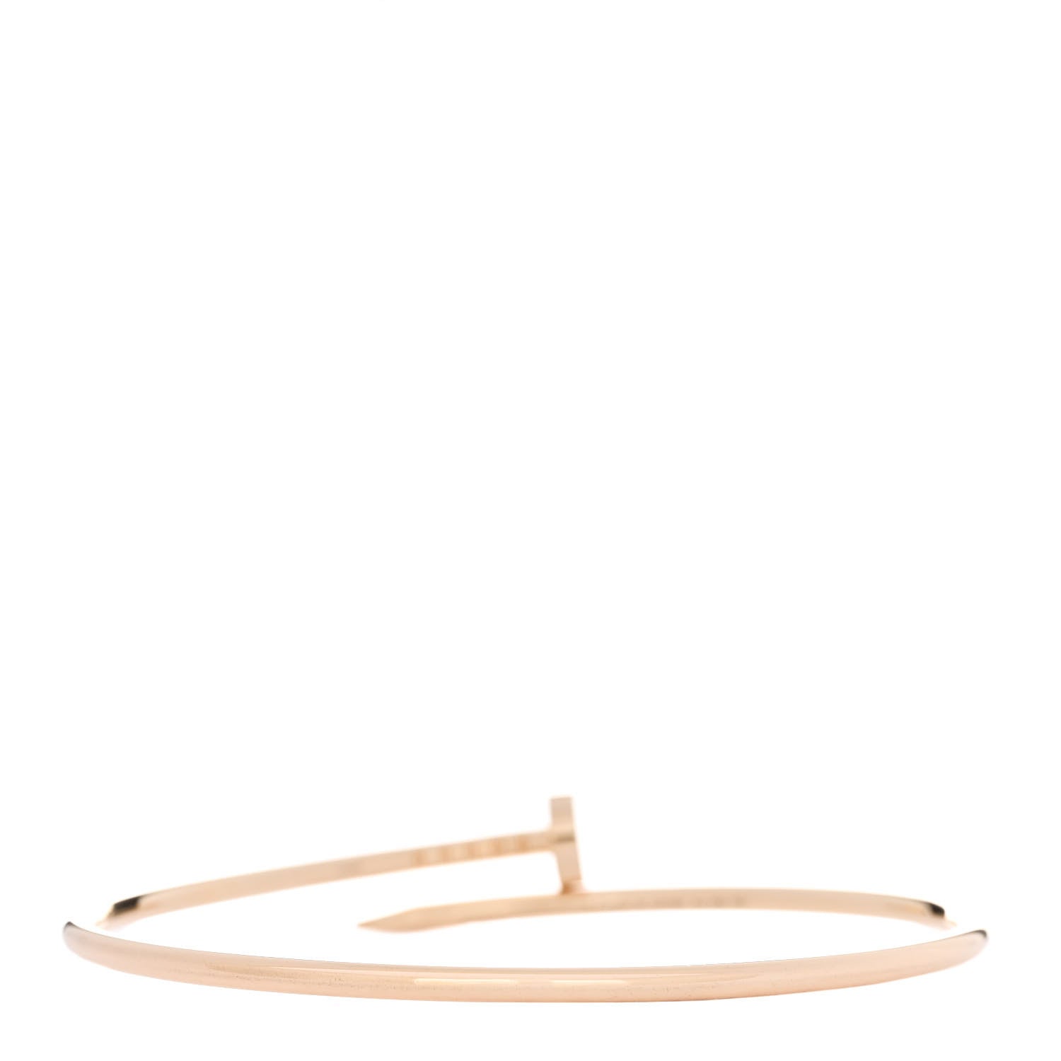 Cartier 18K Yellow Gold Small Juste Un Clou Bracelet 18 2 of 4
