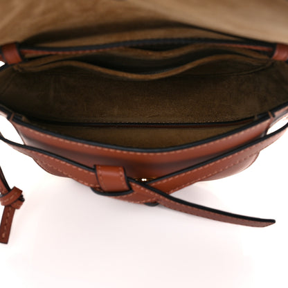 Loewe Calfskin Canvas Anagram Mini Gate Dual Bag Ecru Tan 5 of 10