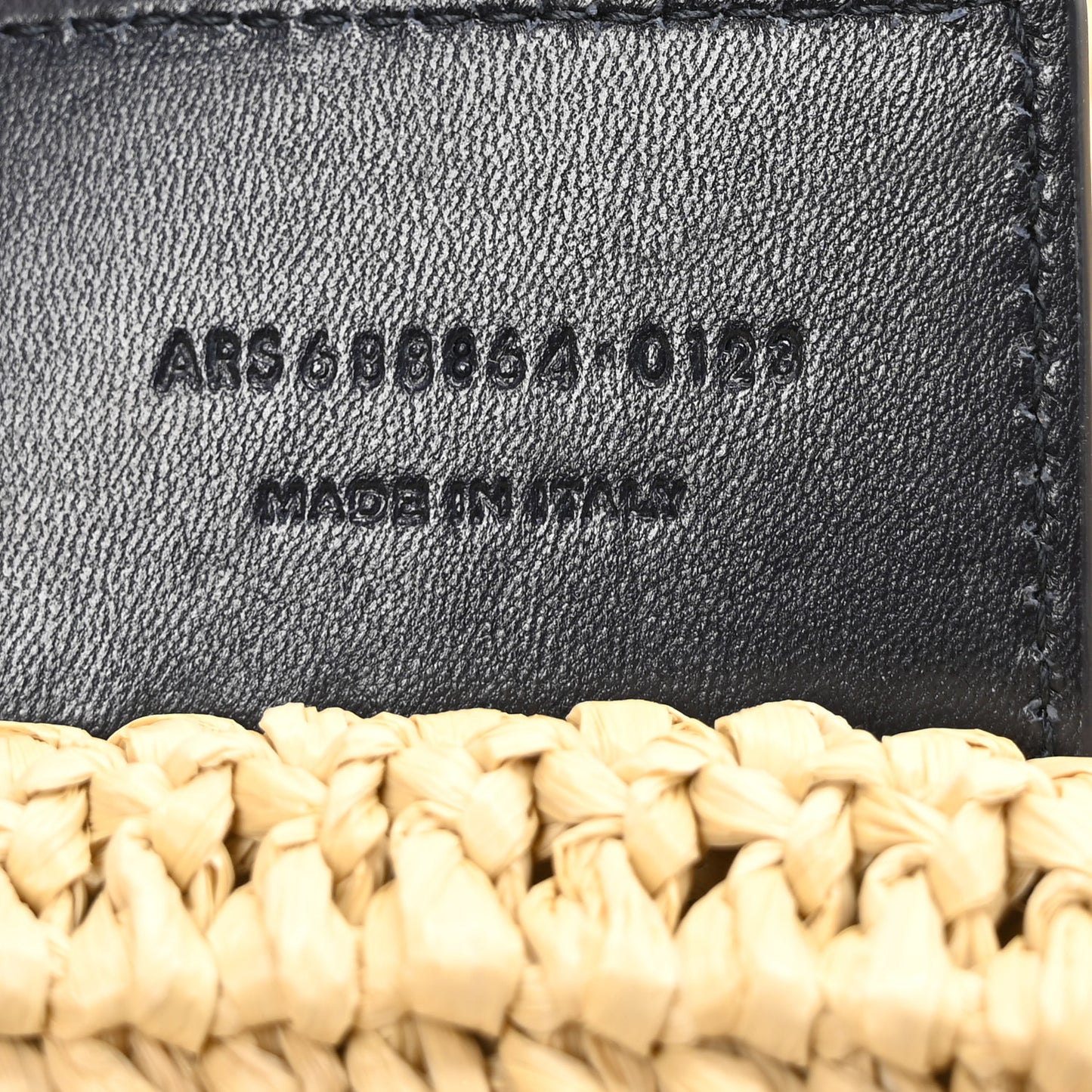 Raffia Rive Gauche Tote Natural