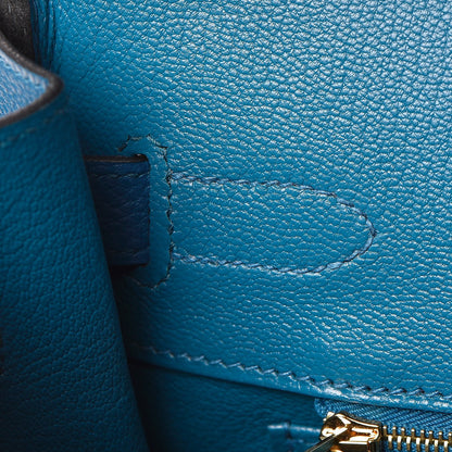 Hermes Togo Birkin 35 Bleu de Galice 15 of 31