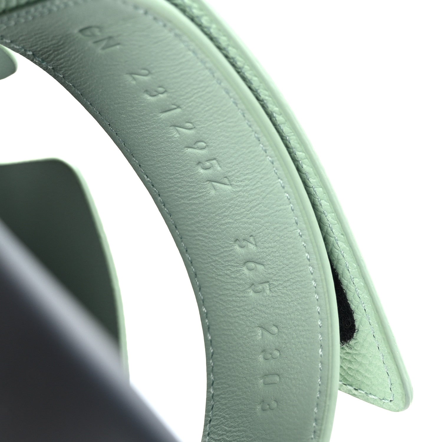 Hermes Epsom Womens Chypre Sandals 36.5 Vert Jade 6 of 9