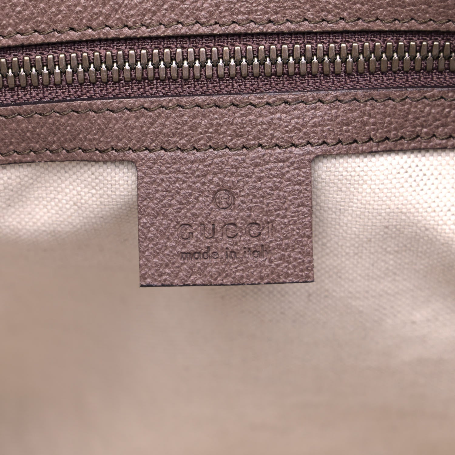 Gucci GG Supreme Monogram Web Medium Ophidia Messenger Bag Brown 5 of 5