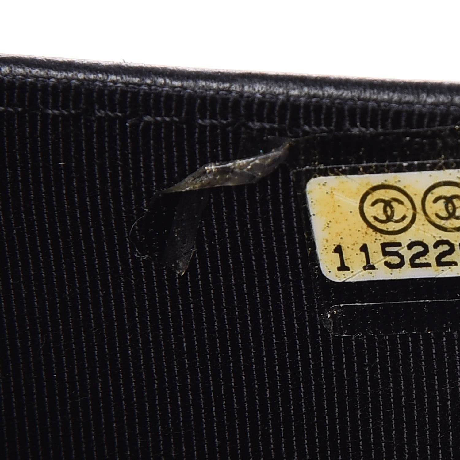 Chanel Calfskin Diamond Stitched Long Flap Wallet White 8 of 9