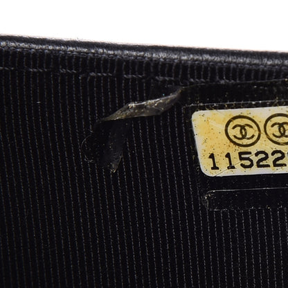 Chanel Calfskin Diamond Stitched Long Flap Wallet White 8 of 9