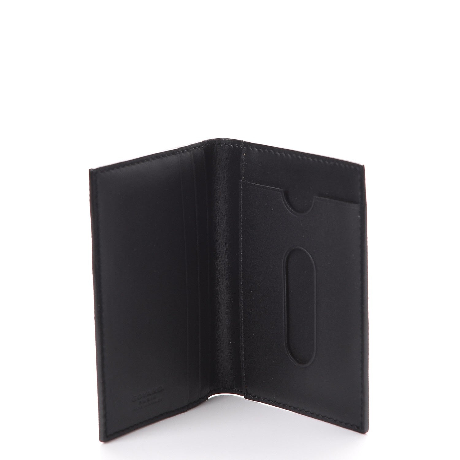 Goyard Goyardine Saint Marc Folding Card Case Black 5 of 7