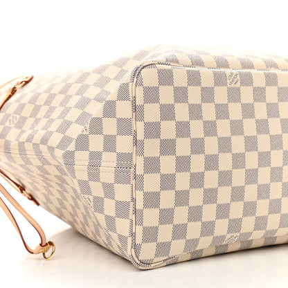 Louis Vuitton Damier Azur Neo Neverfull GM Rose Ballerine 7 of 9