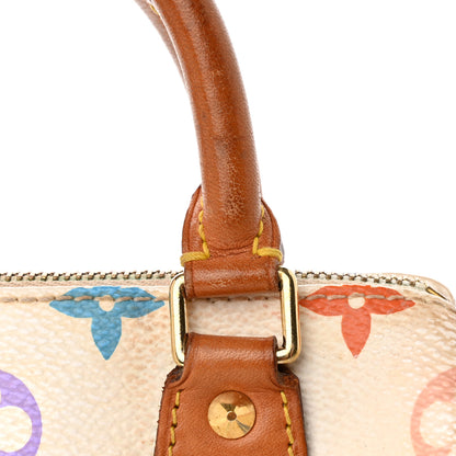 Louis Vuitton Monogram Multicolor Mini Sac HL Speedy White 17 of 18