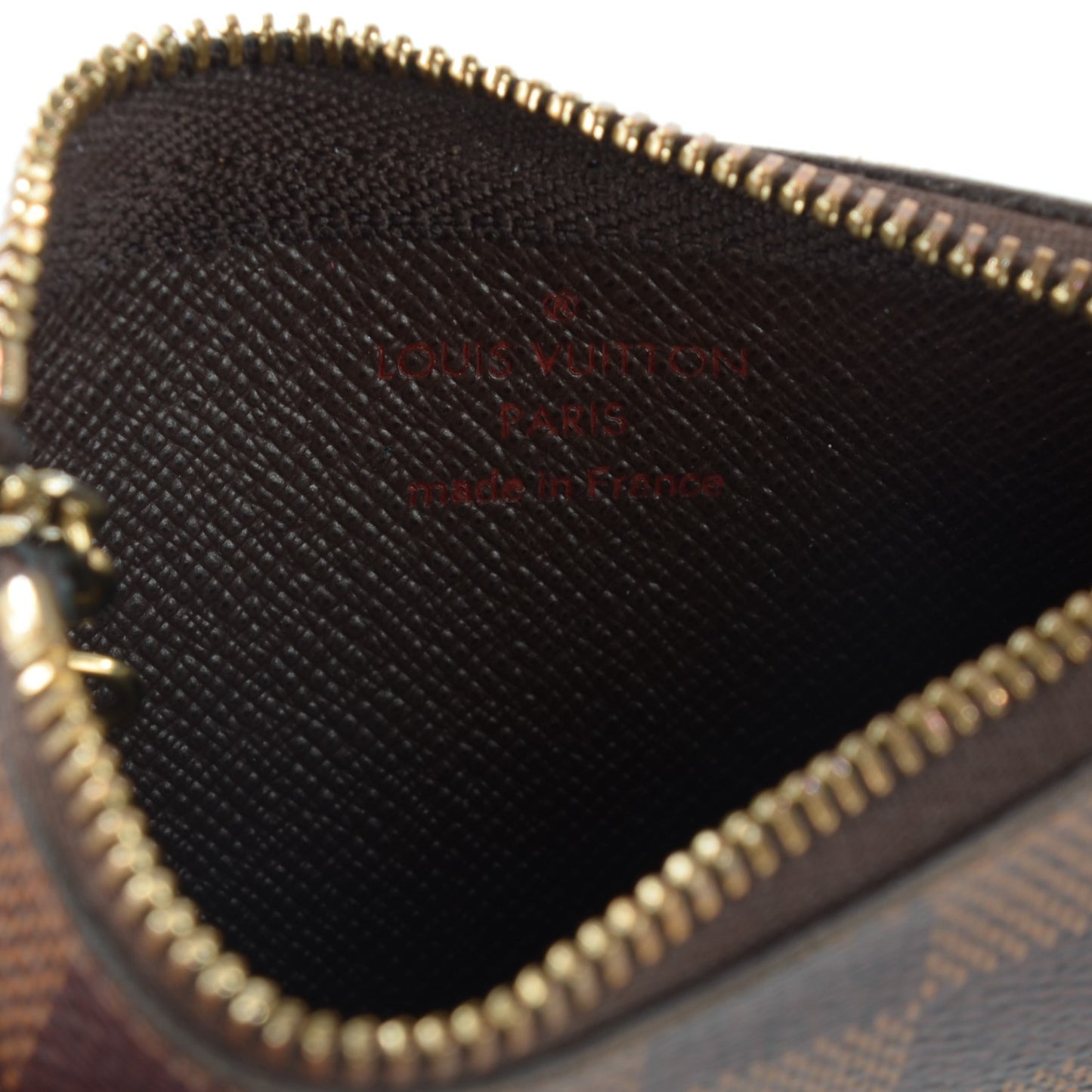 Damier Ebene Key Pouch