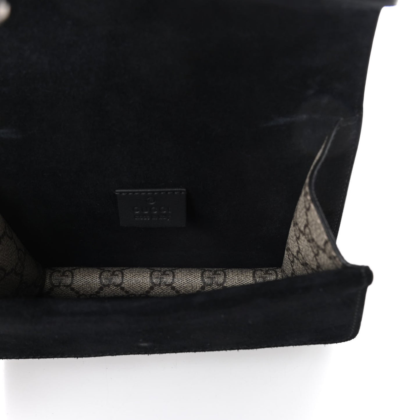 GG Supreme Monogram Mini Dionysus Shoulder Bag Black