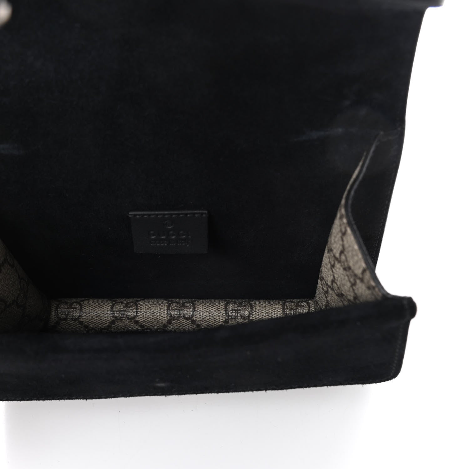 Gucci GG Supreme Monogram Mini Dionysus Shoulder Bag Black 5 of 8