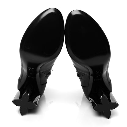 Louis Vuitton Calfskin Silhouette Ankle Boots 39 Black 5 of 7