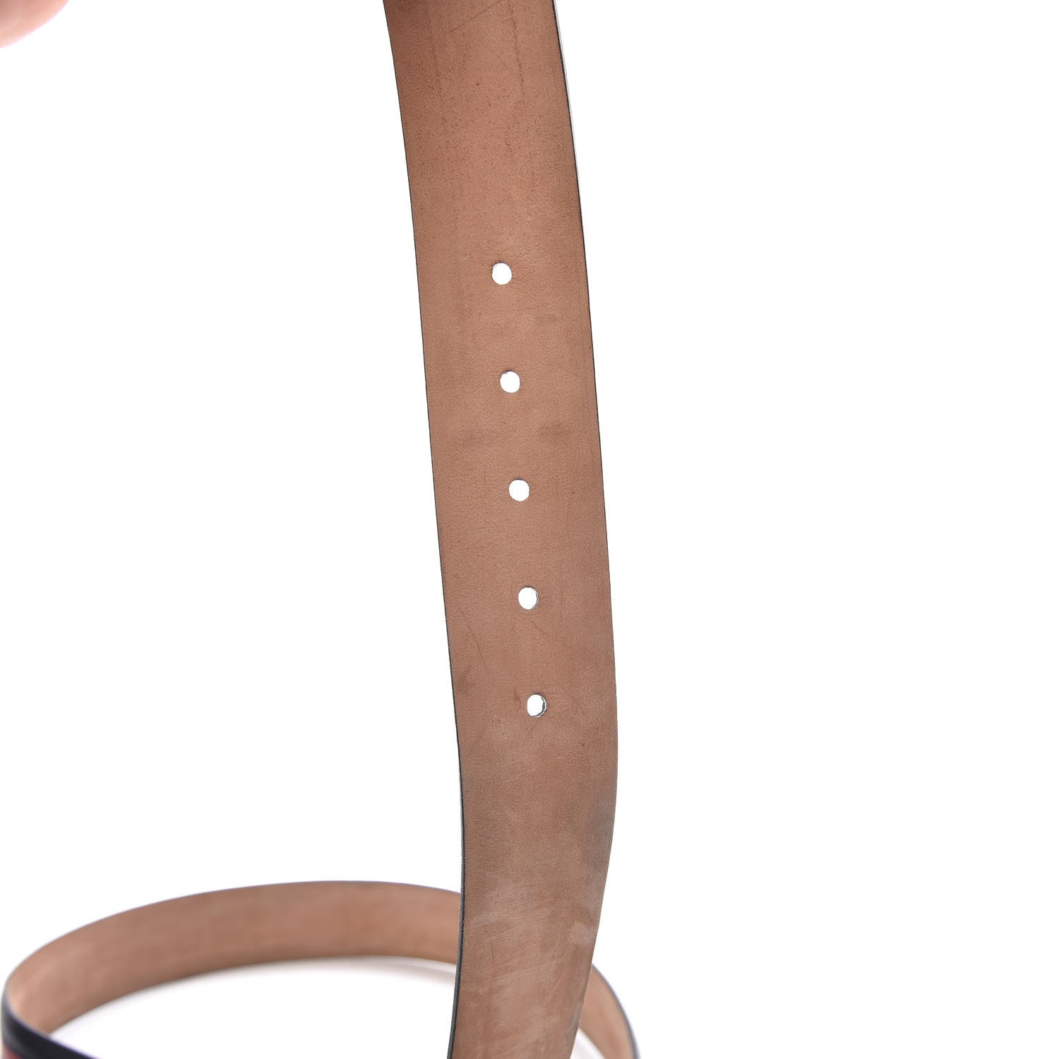 Gucci Calfskin Web Belt 100 40 Navy 6 of 6