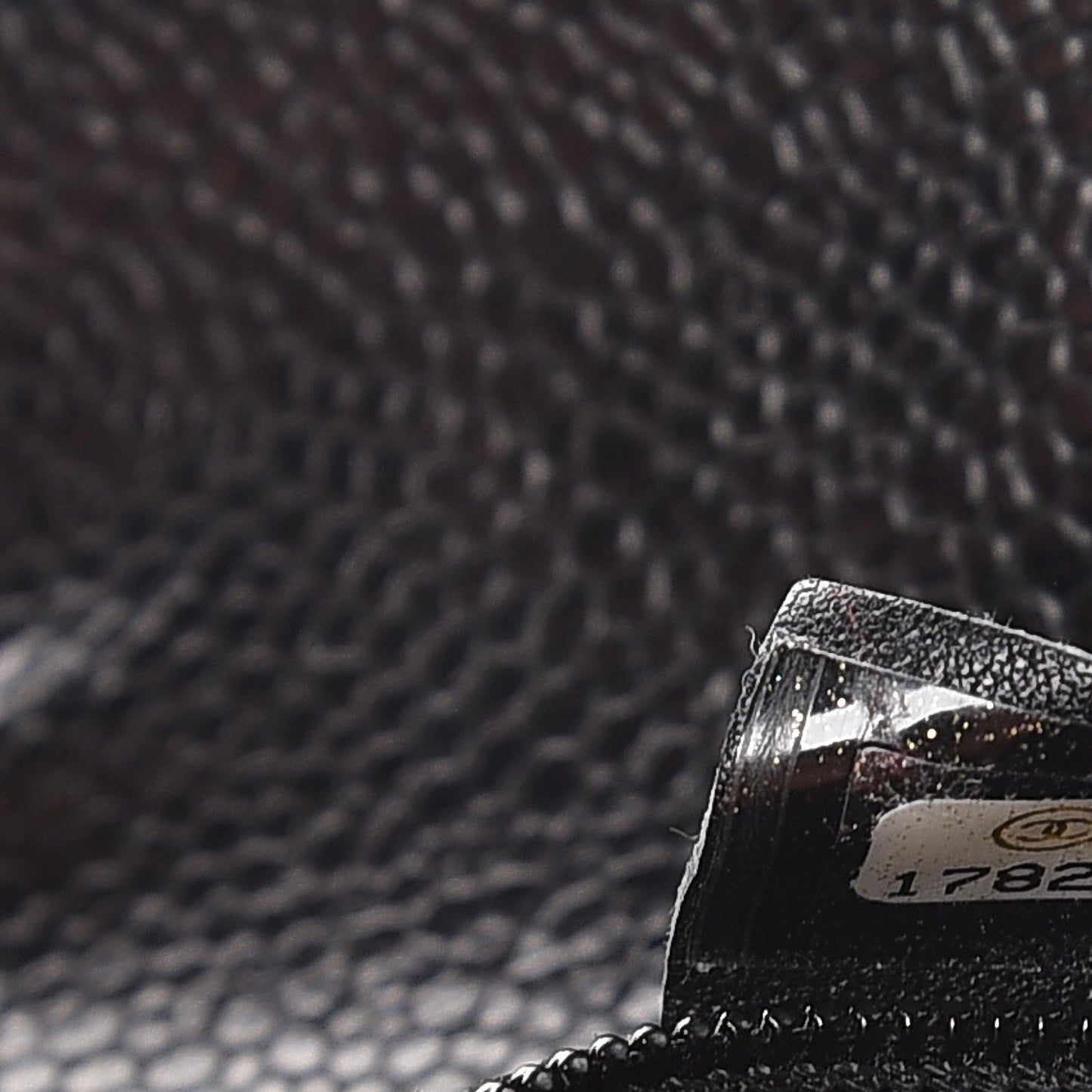 Caviar Half Moon Wallet On Chain WOC Black