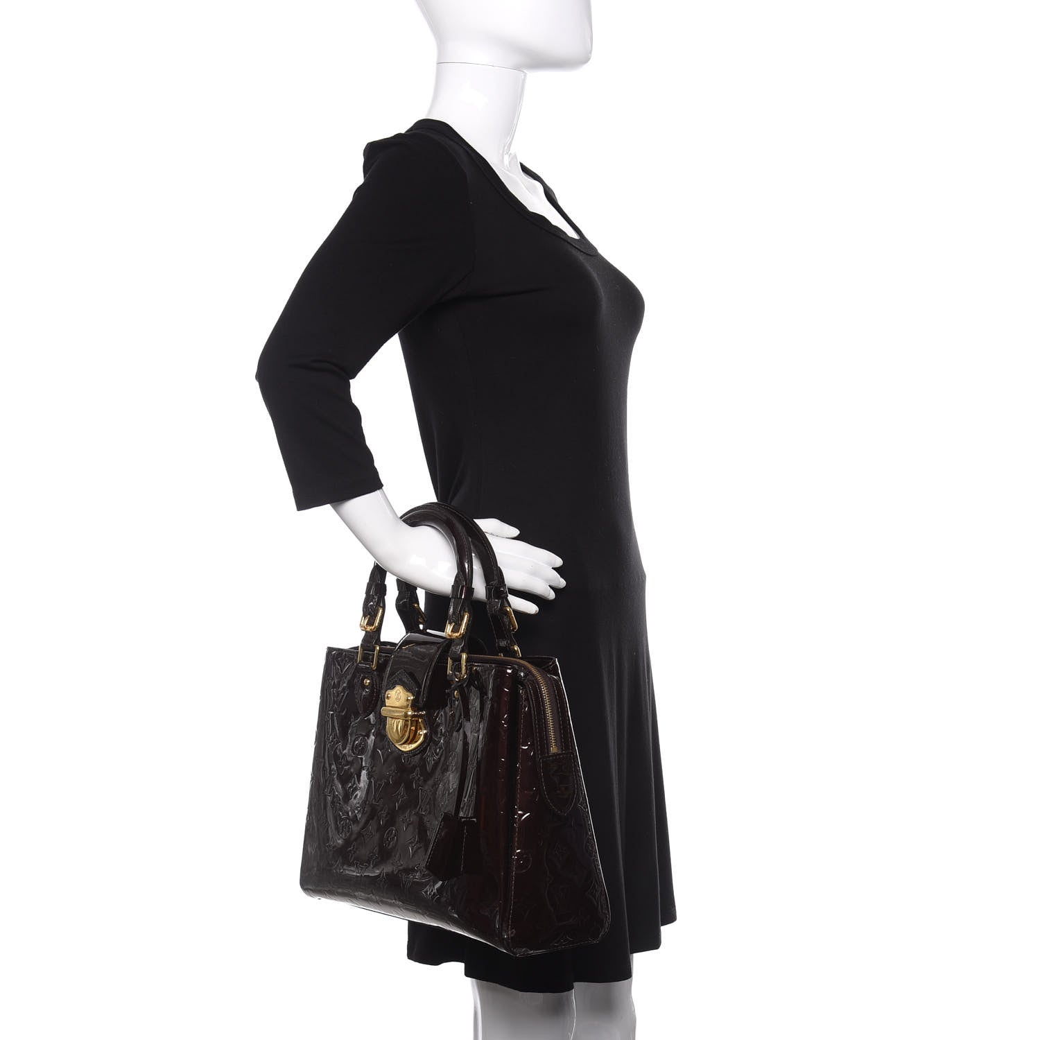 Louis Vuitton Vernis Melrose Avenue Amarante 2 of 9
