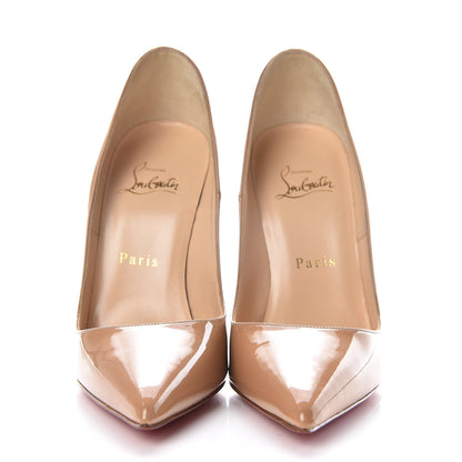 Christian Louboutin Patent So Kate 120 Pumps 36.5 Nude 2 of 9