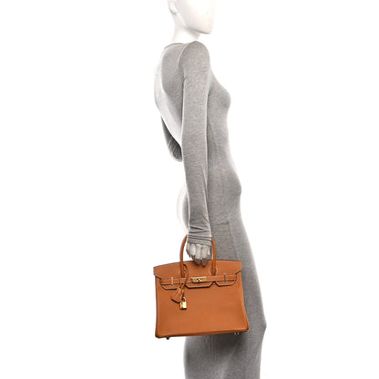 Hermes Epsom Birkin 30 Toffee 2 of 11