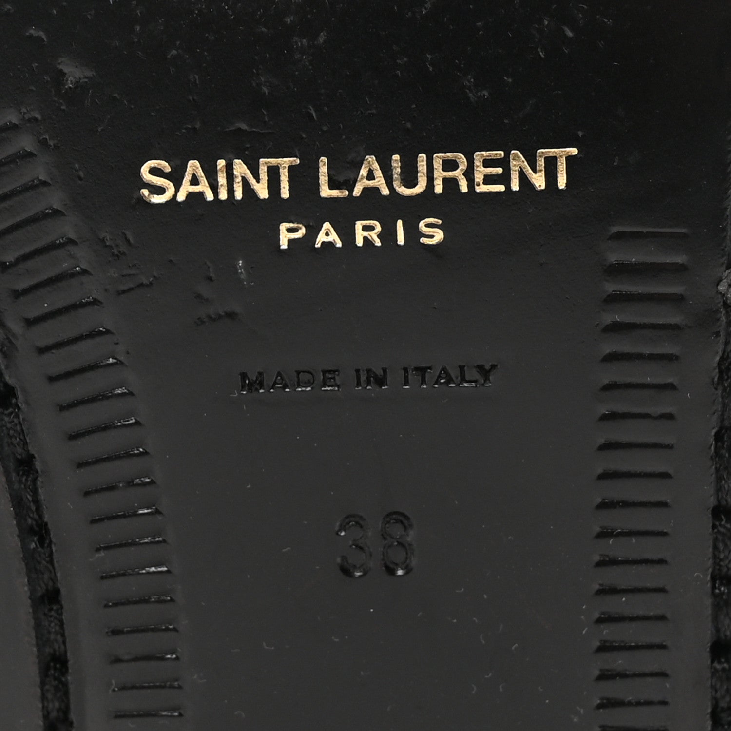 Saint Laurent Calfskin Penny Loafers 38 Pearl 7 of 10