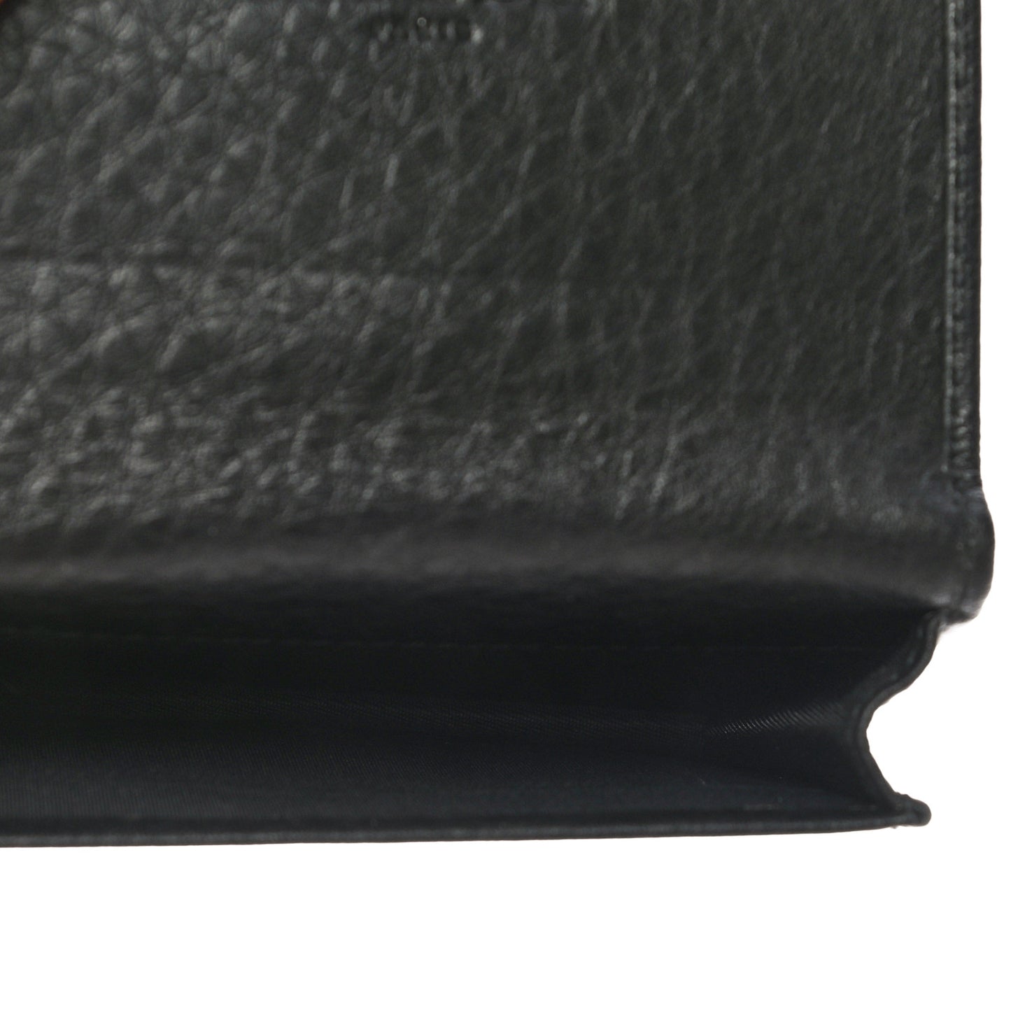 Monogram Card Holder Black