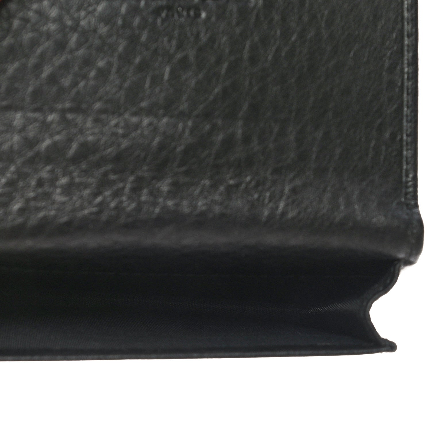 Christian Dior Monogram Card Holder Black 5 of 10
