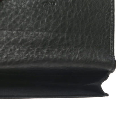 Christian Dior Monogram Card Holder Black 5 of 10
