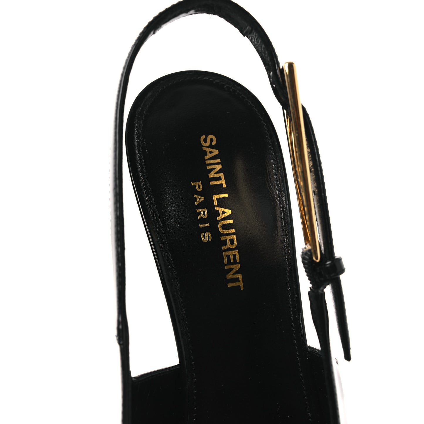 Vitello Marilyn Lee 75 Slingback Pumps 38.5 Black