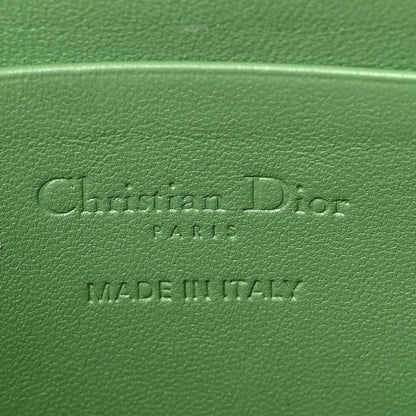 Christian Dior Lambskin Cannage Lady Dior Phone Holder Green 5 of 7