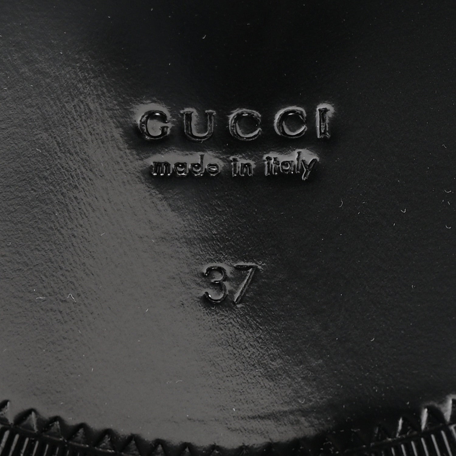 Gucci Calfskin Slim Horsebit Over The Knee High Boots 37 Black 7 of 10