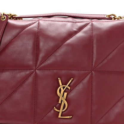 Saint Laurent Lambskin Matelasse Monogram Medium Jamie 4.3 New Dark Bordeaux 8 of 10