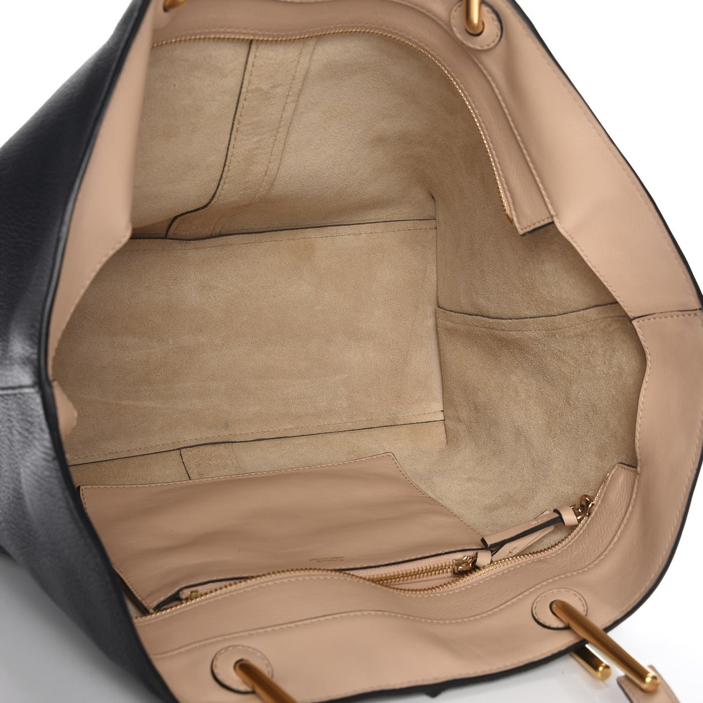 Grained Lambskin Keri Tote Black