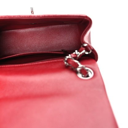 Chanel Caviar Quilted Mini Square Flap Red 5 of 10