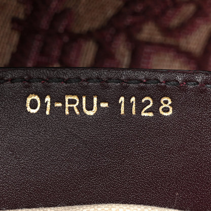 Christian Dior Oblique Saddle Bag Burgundy 7 of 10