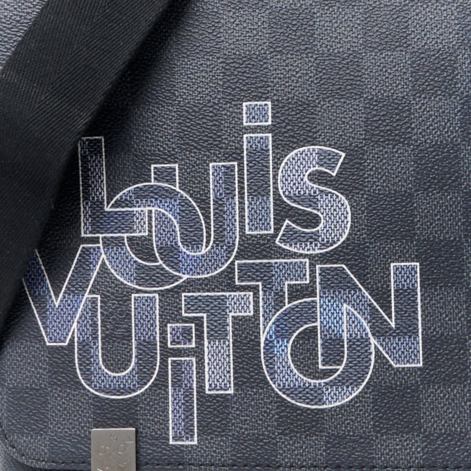 Louis Vuitton Damier Graphite Logo District PM Grey 8 of 11
