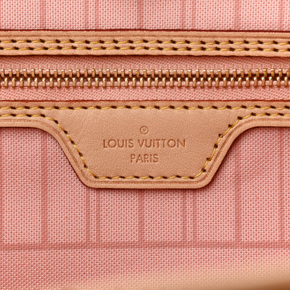 Louis Vuitton Damier Azur Tahitienne Neverfull MM 6 of 10
