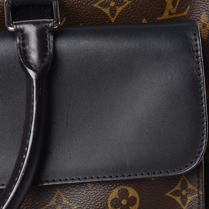 Louis Vuitton Monogram Macassar Soft Briefcase 16 of 22