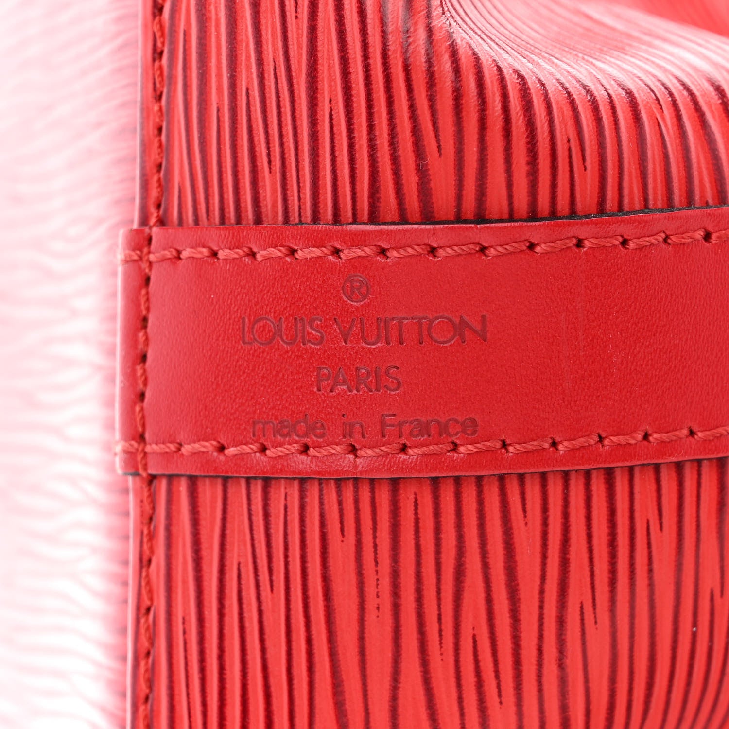 Louis Vuitton Epi Petit Noe Castillan Red 6 of 13