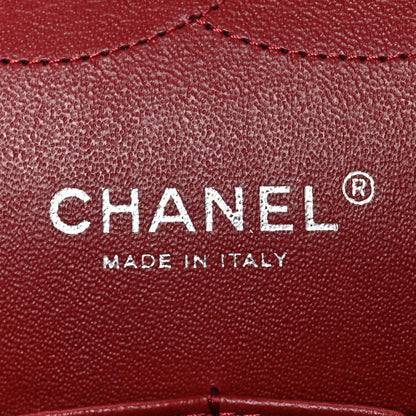 Chanel Caviar Quilted Jumbo Double Flap Burgundy 6 of 10