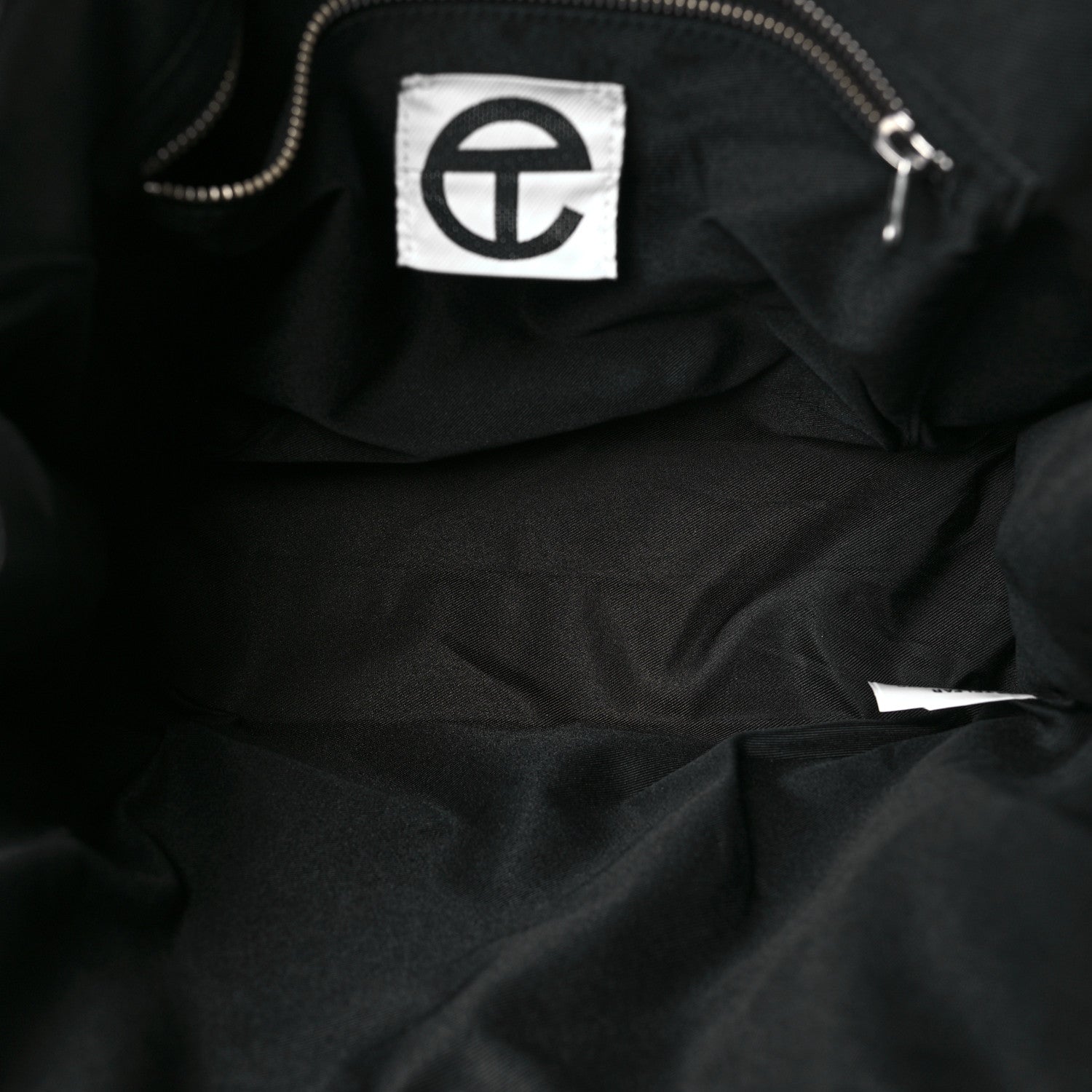 Telfar Patent Vegan Leather Medium Shopping Bag Black 5 of 10