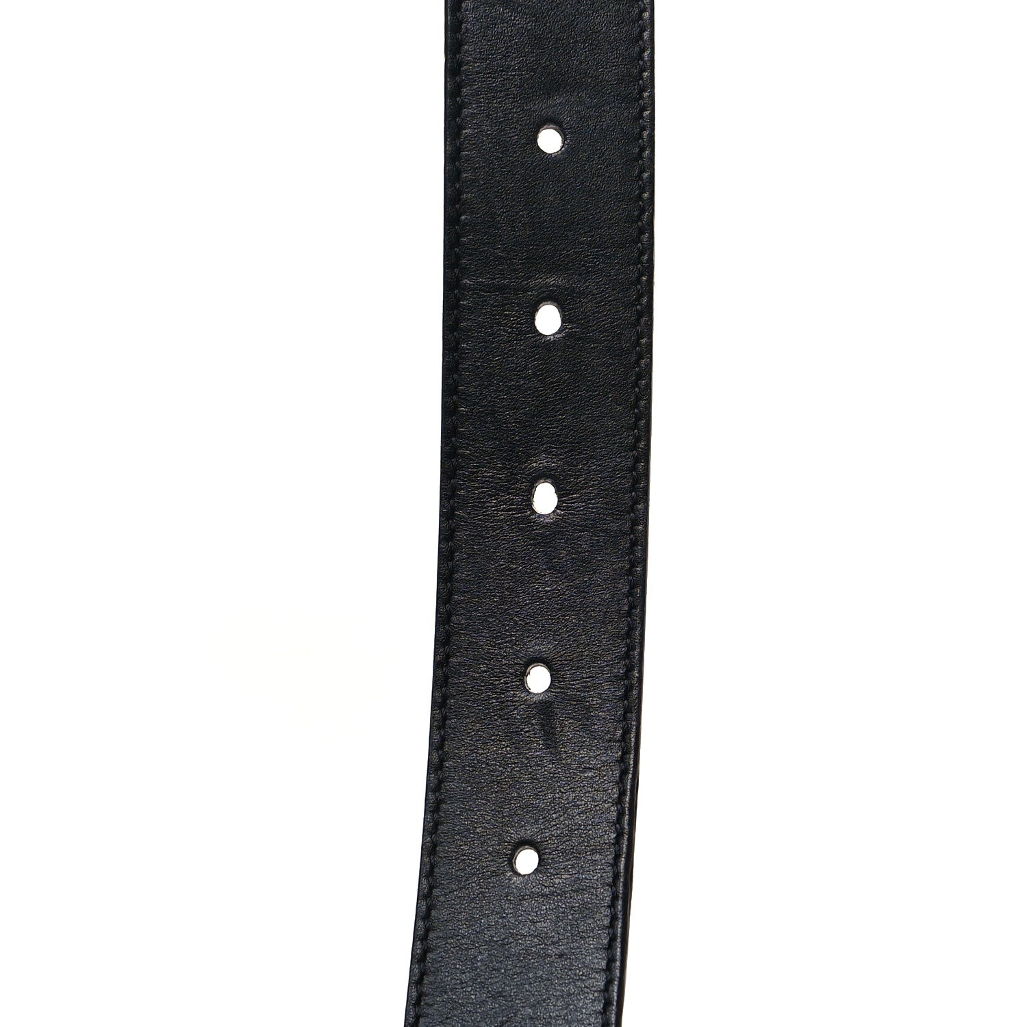 Gucci Calfskin Double G 30mm Belt 80 32 Black 5 of 5