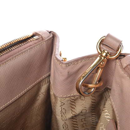 Prada Saffiano Medium Galleria Double Zip Tote Cammeo 18 of 36