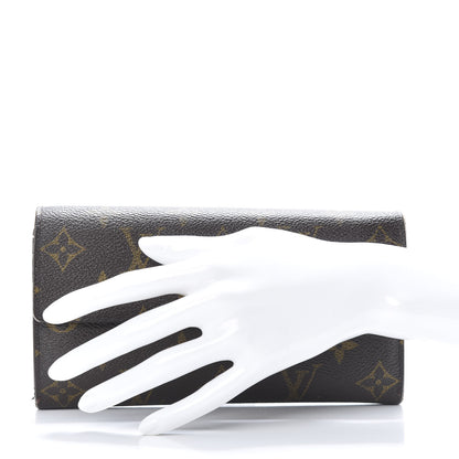 Louis Vuitton Monogram Sarah Wallet 2 of 21