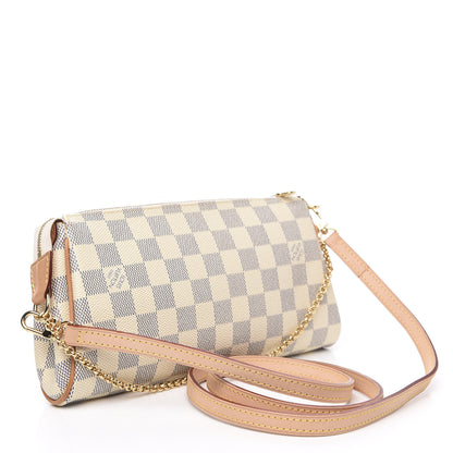 Louis Vuitton Damier Azur Eva Clutch 2 of 8