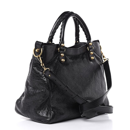 Balenciaga Agneau Giant 12 Gold Hardware Velo Black 3 of 9