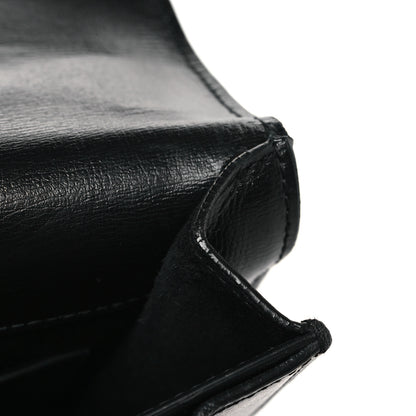 Saint Laurent Calfskin Medium Monogram Sunset Black 10 of 10
