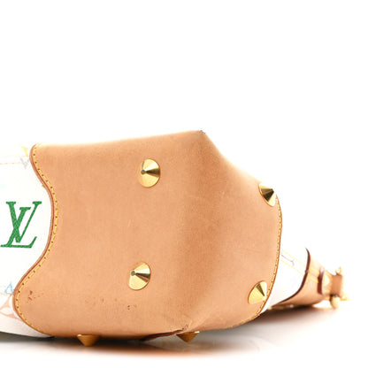 Louis Vuitton Monogram Multicolor Judy MM White 9 of 14