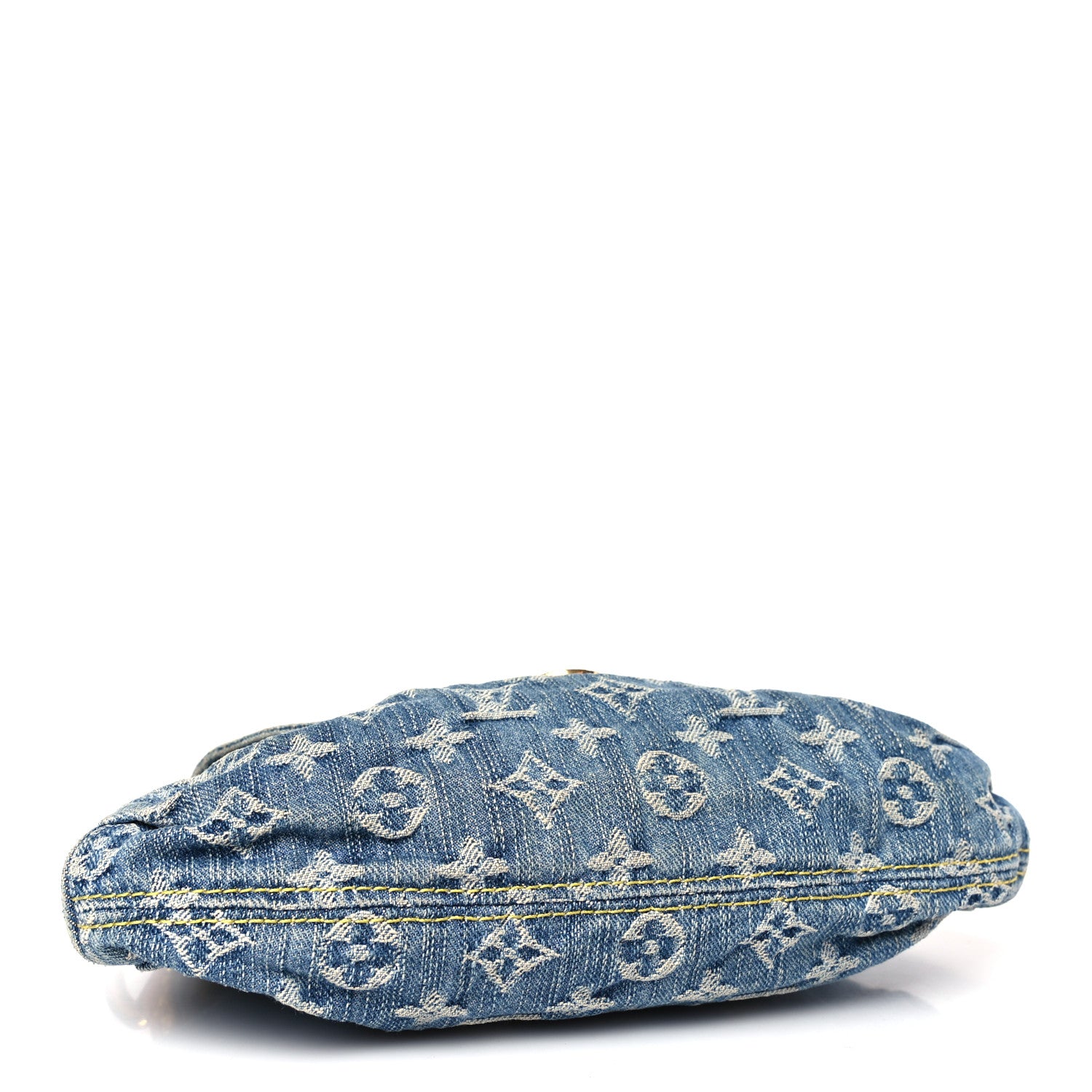Louis Vuitton Monogram Denim Mini Pleaty Blue 4 of 9