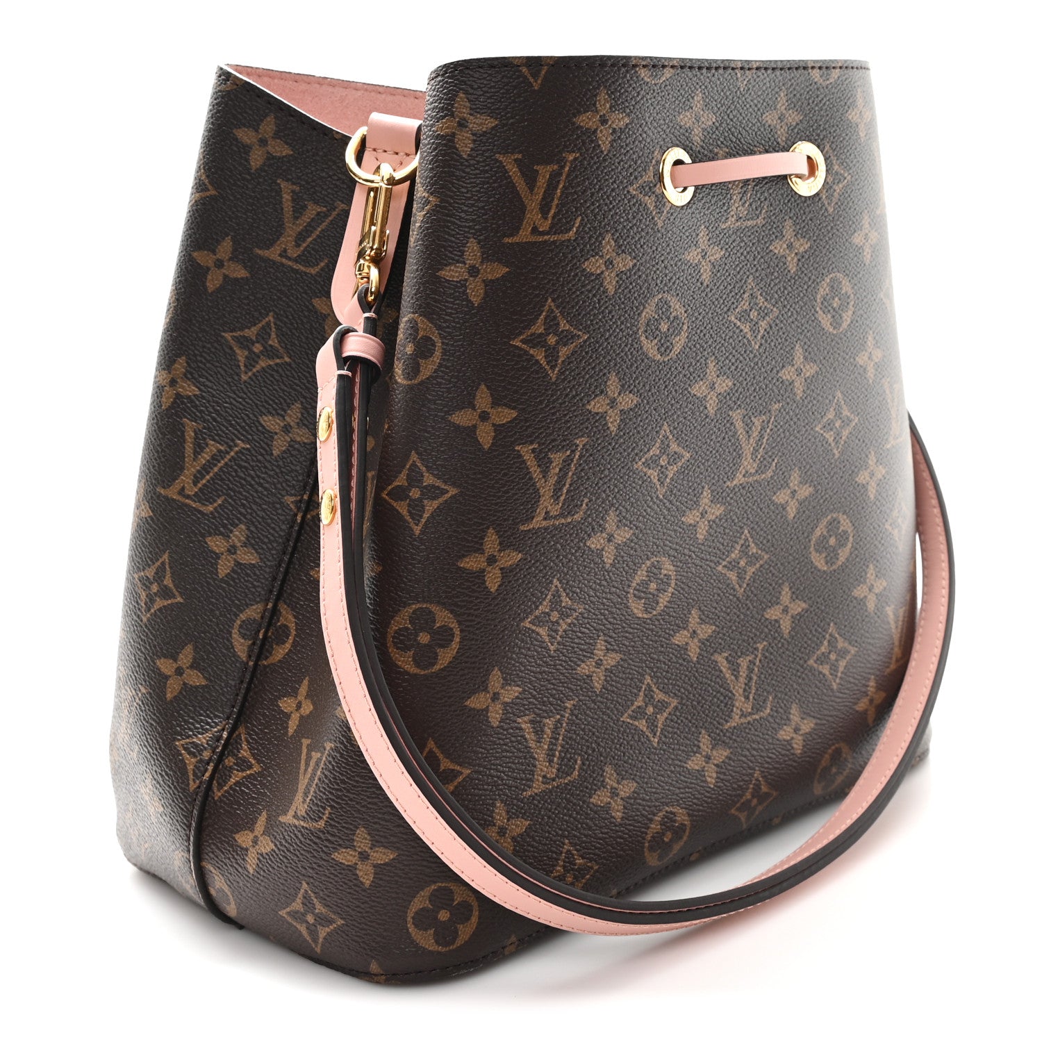 Louis Vuitton Monogram Neonoe MM Rose Poudre 3 of 10